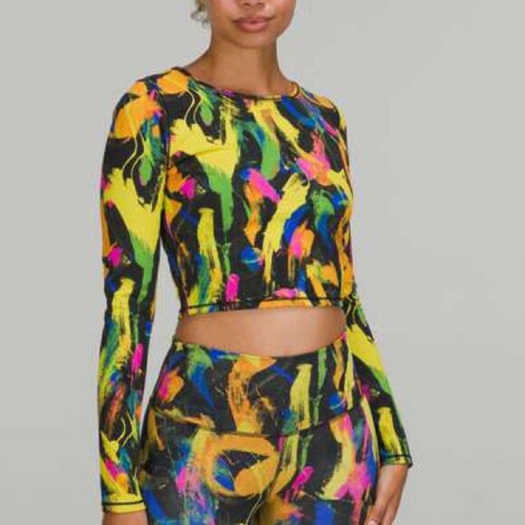 Lululemon Wunder Train Crop Top 4 - Picture 1 of 8